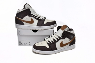 POP  Jordan 1 Mid SE Brown Basalt Oatmeal , DO6699-200  02