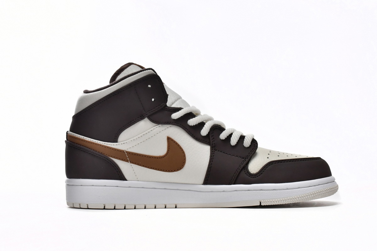 POP  Jordan 1 Mid SE Brown Basalt Oatmeal , DO6699-200 