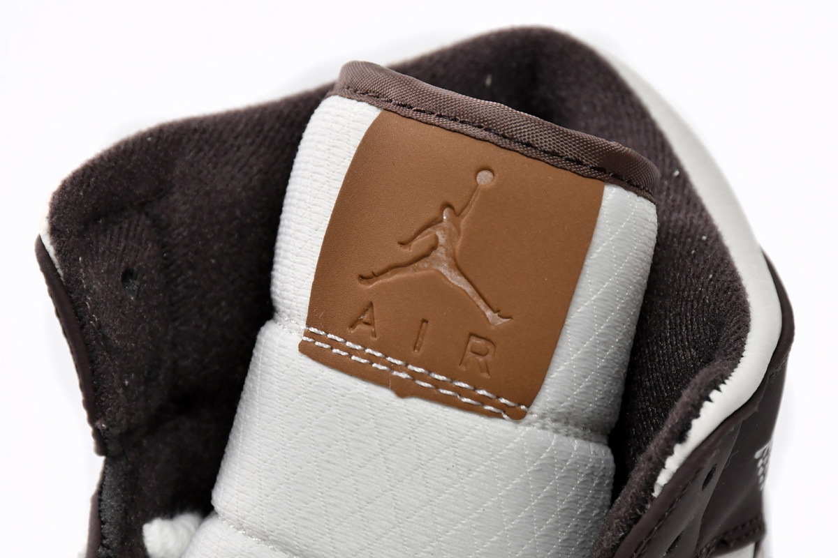 POP  Jordan 1 Mid SE Brown Basalt Oatmeal , DO6699-200 