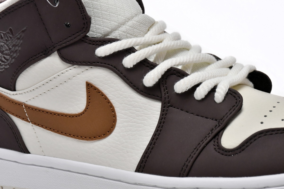POP  Jordan 1 Mid SE Brown Basalt Oatmeal , DO6699-200 