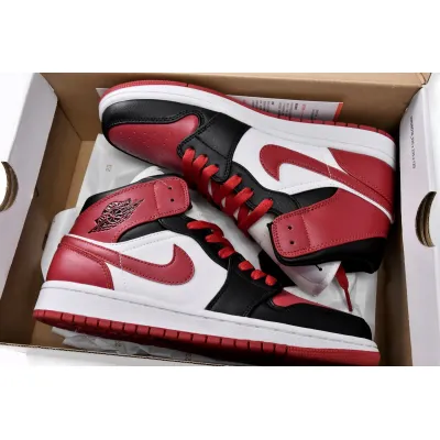 POP  Jordan 1 Mid Alternate Bred Toe, BQ6472-079 02
