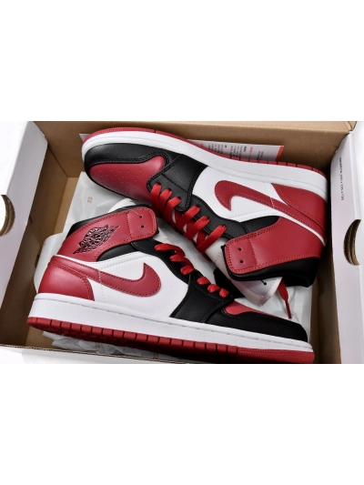 POP  Jordan 1 Mid Alternate Bred Toe, BQ6472-079 02