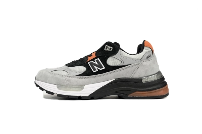 POP  New Balance 992 Gray Orange M992GBO 01