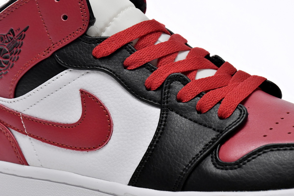 POP  Jordan 1 Mid Alternate Bred Toe, BQ6472-079