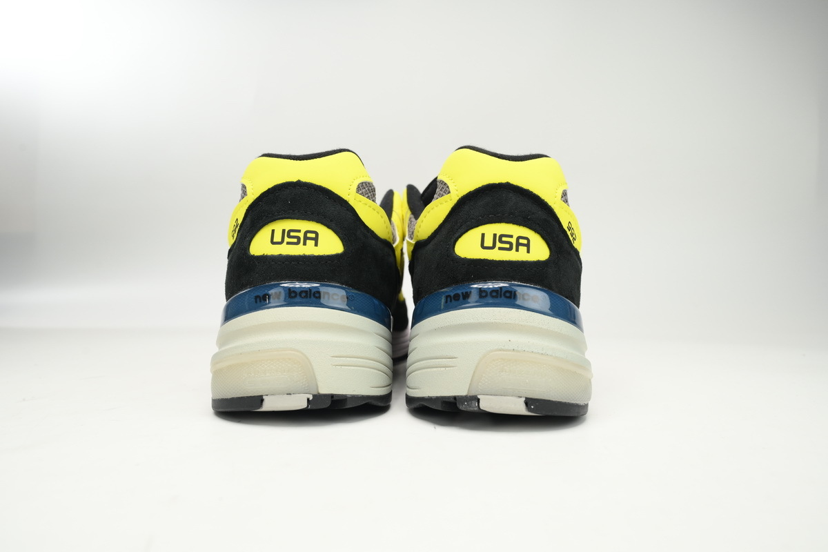 POP  New Balance 992 Black And Yellow M992FG