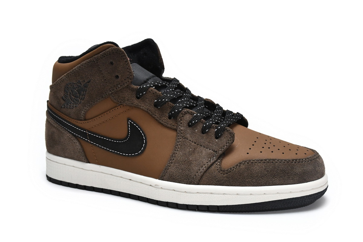 POP  Jordan 1 Mid SE Dark Chocolate, DC7294-200 