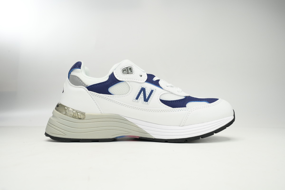 POP  New Balance 992 White Navy M992EC