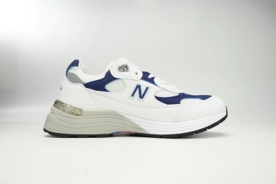 POP  New Balance 992 White Navy M992EC 02