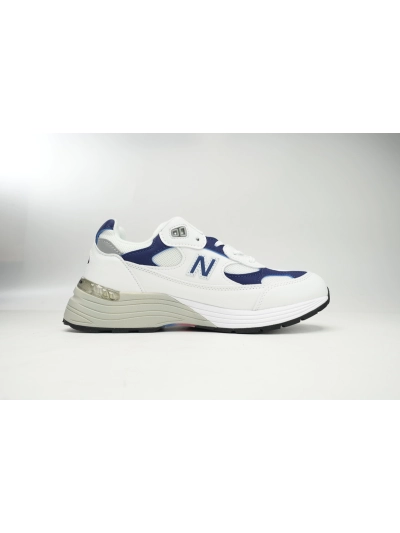 POP  New Balance 992 White Navy M992EC 02