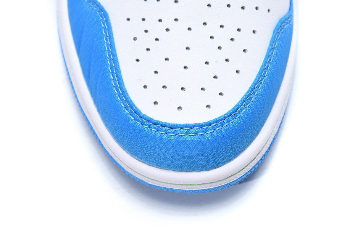 POP  Jordan 1 Mid SE Sprite Blue (GS),  DA8010-400