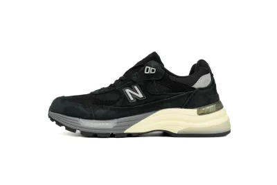 POP  New Balance 992 Black Grey (Made in USA) M992BL 01