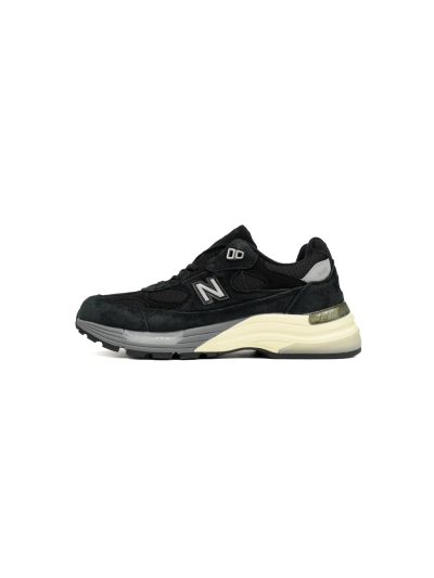 POP  New Balance 992 Black Grey (Made in USA) M992BL 01
