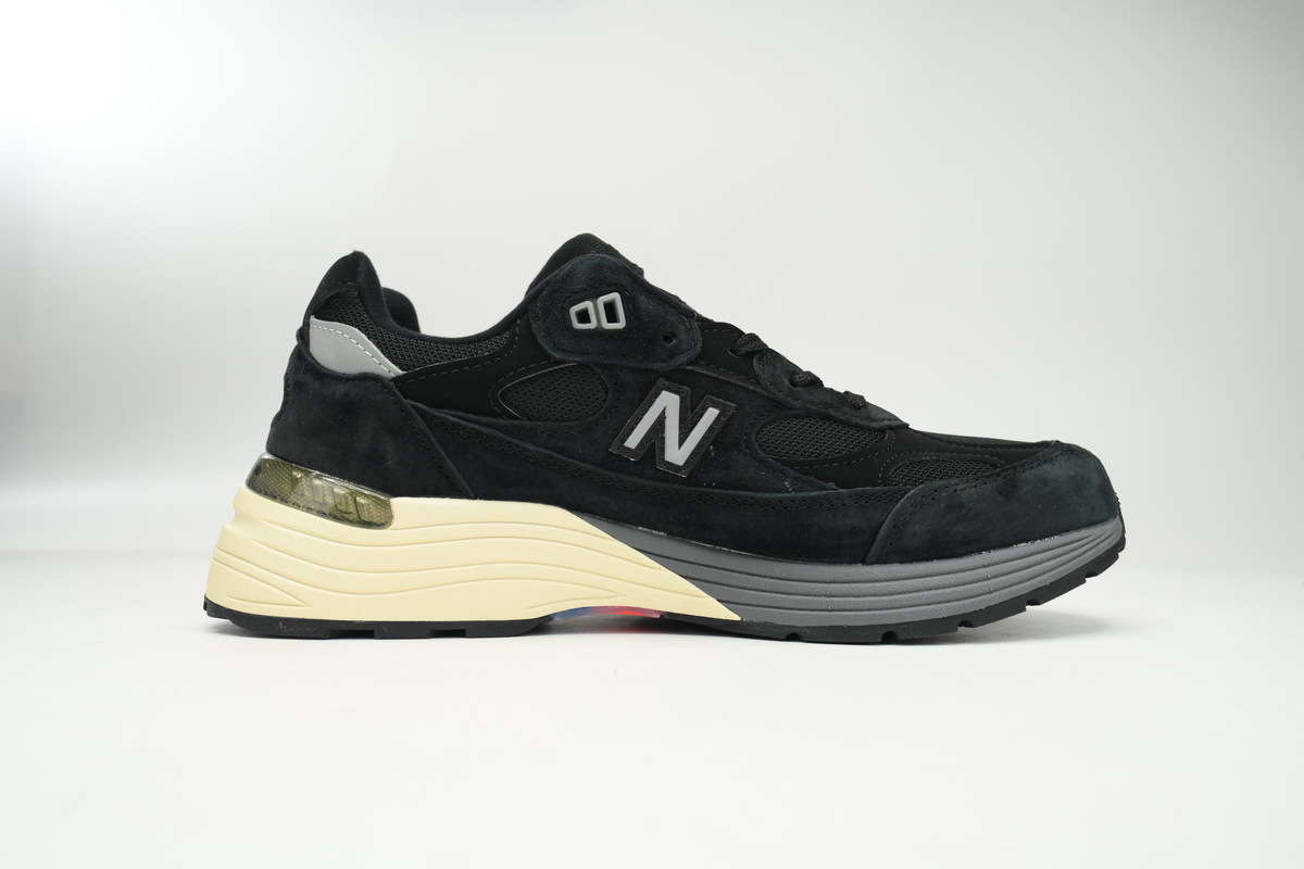 POP  New Balance 992 Black Grey (Made in USA) M992BL