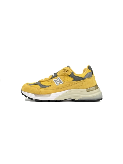 POP  New Balance 992 Yellow Grey M992BB 01