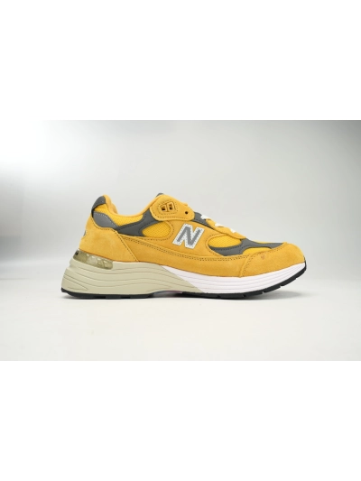 POP  New Balance 992 Yellow Grey M992BB 02