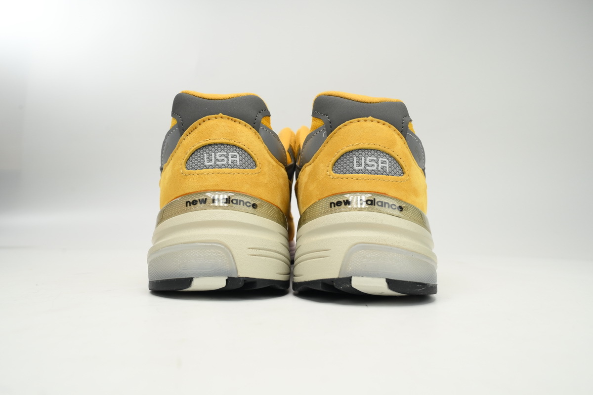 POP  New Balance 992 Yellow Grey M992BB