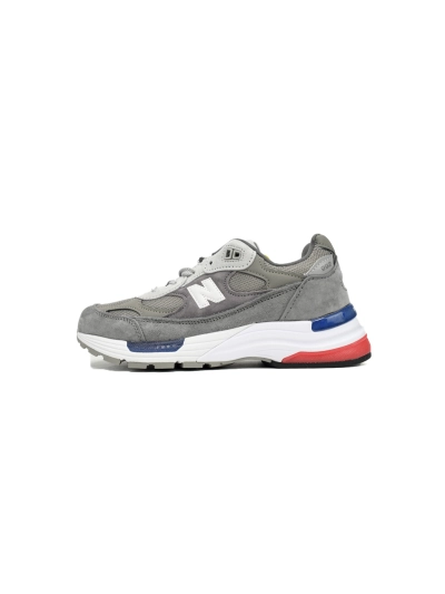 POP  New Balance 992 Grey Blue Red M992AG 01
