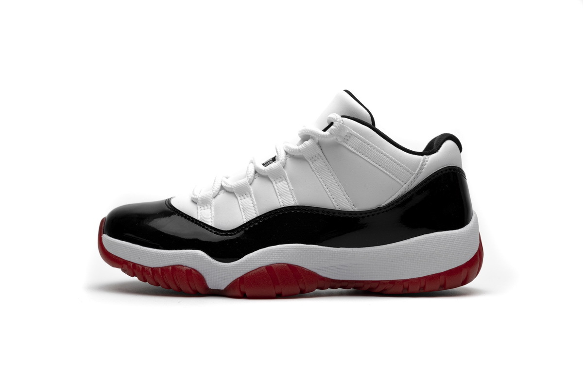 PK God Jordan 11 Retro Low Concord Bred, AV2187-160 the best replica sneaker 