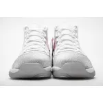 PK God Jordan 11 Retro White Metallic Silver (W), AR0715-100 the best replica sneaker 