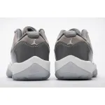 PK God Jordan 11 Retro Low Cool Grey, 528895-003 the best replica sneaker 
