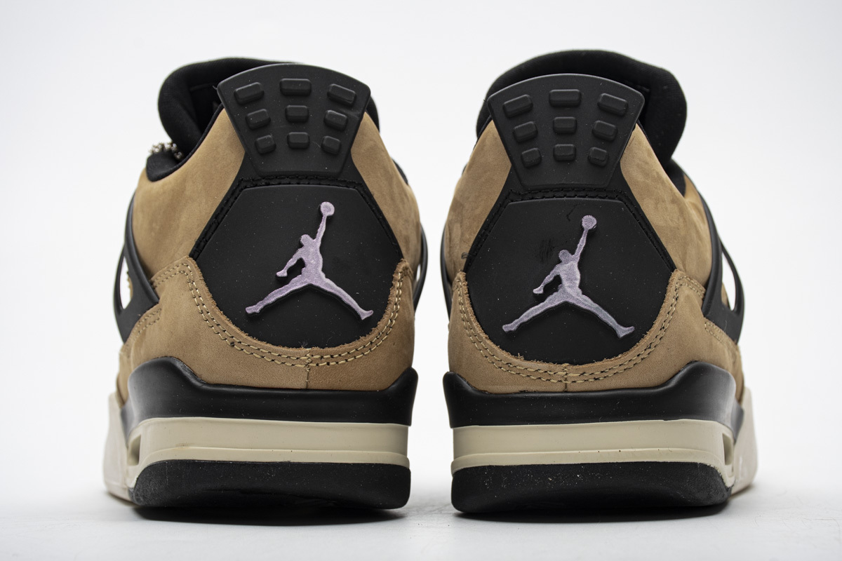 PK God Jordan 4 Retro Fossil (W), AQ9129-200 the best replica sneaker 