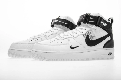 POP  Air Force 1 Mid Utility White Black, 804609-103 01