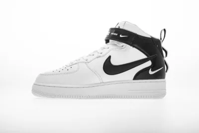 POP  Air Force 1 Mid Utility White Black, 804609-103 02