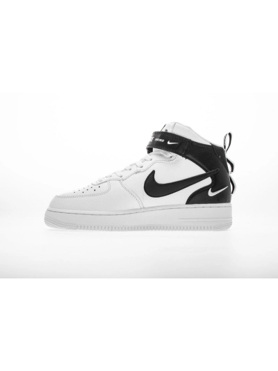 POP  Air Force 1 Mid Utility White Black, 804609-103 02