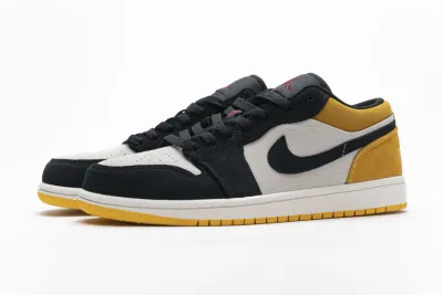POP Jordan 1 Low Sail University Gold Black, 553558-127 01