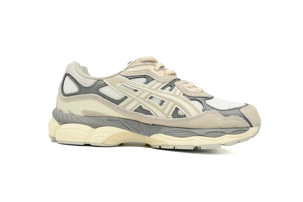 POP  Asics GEL-NYC Rice White Gray 1201A789