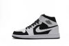 POP  Jordan 1 Mid White Black (GS),554725-113