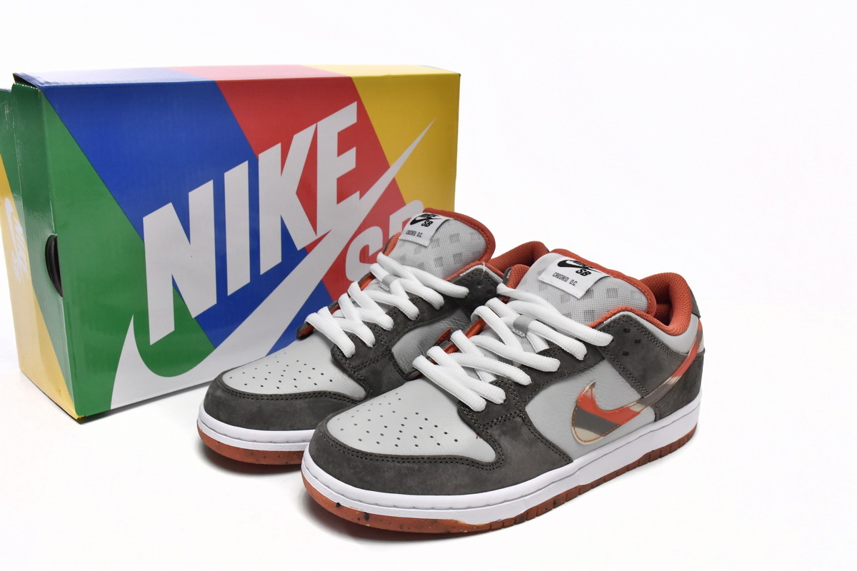 PKGoden  SB Dunk x Crushed D.C ,DH7782-001