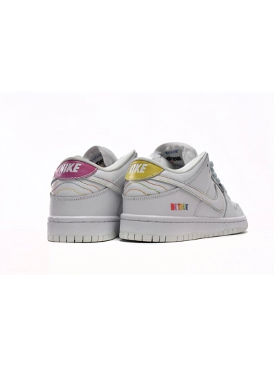PKGoden  SB Dunk Low Pro Be True,DR4876-100 02