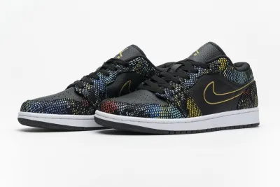 POP Jordan 1 Low Multicolor Snakeskin (W) (2020), CW5580-001 01