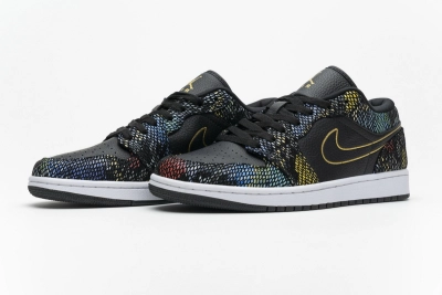 POP Jordan 1 Low Multicolor Snakeskin (W) (2020), CW5580-001 01