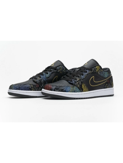 POP Jordan 1 Low Multicolor Snakeskin (W) (2020), CW5580-001 01