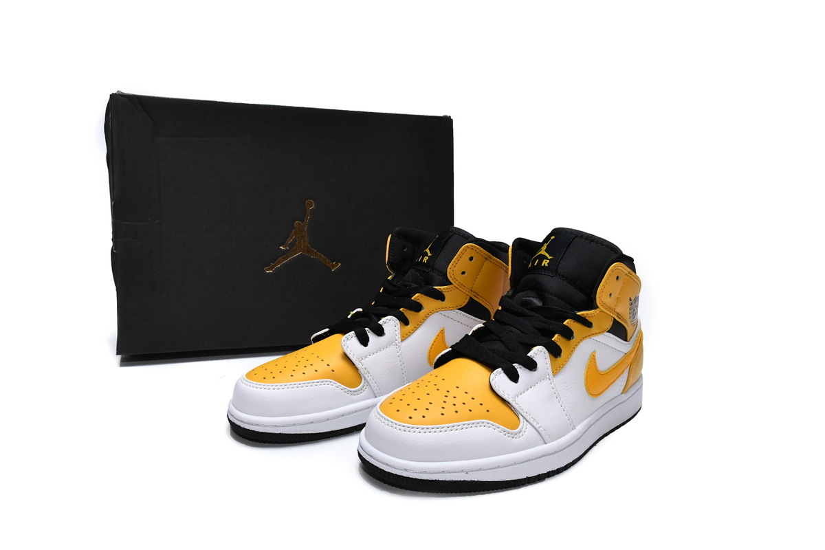 POP  Jordan 1 Mid University Gold, 554724-170