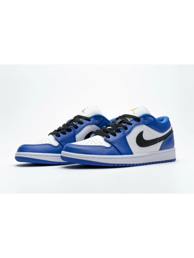 POP Jordan 1 Low Hyper Royal Orange Peel, 553558-401 01