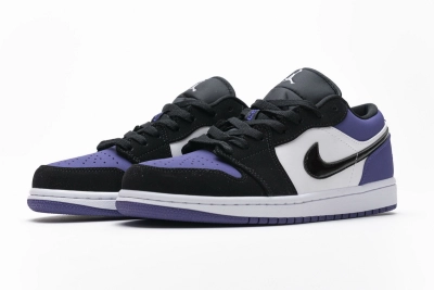 POP Jordan 1 Low Court Purple, 553558-125 01
