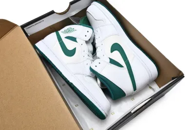 POP  Jordan 1 Mid White Mystic Green, CD6759-103 02