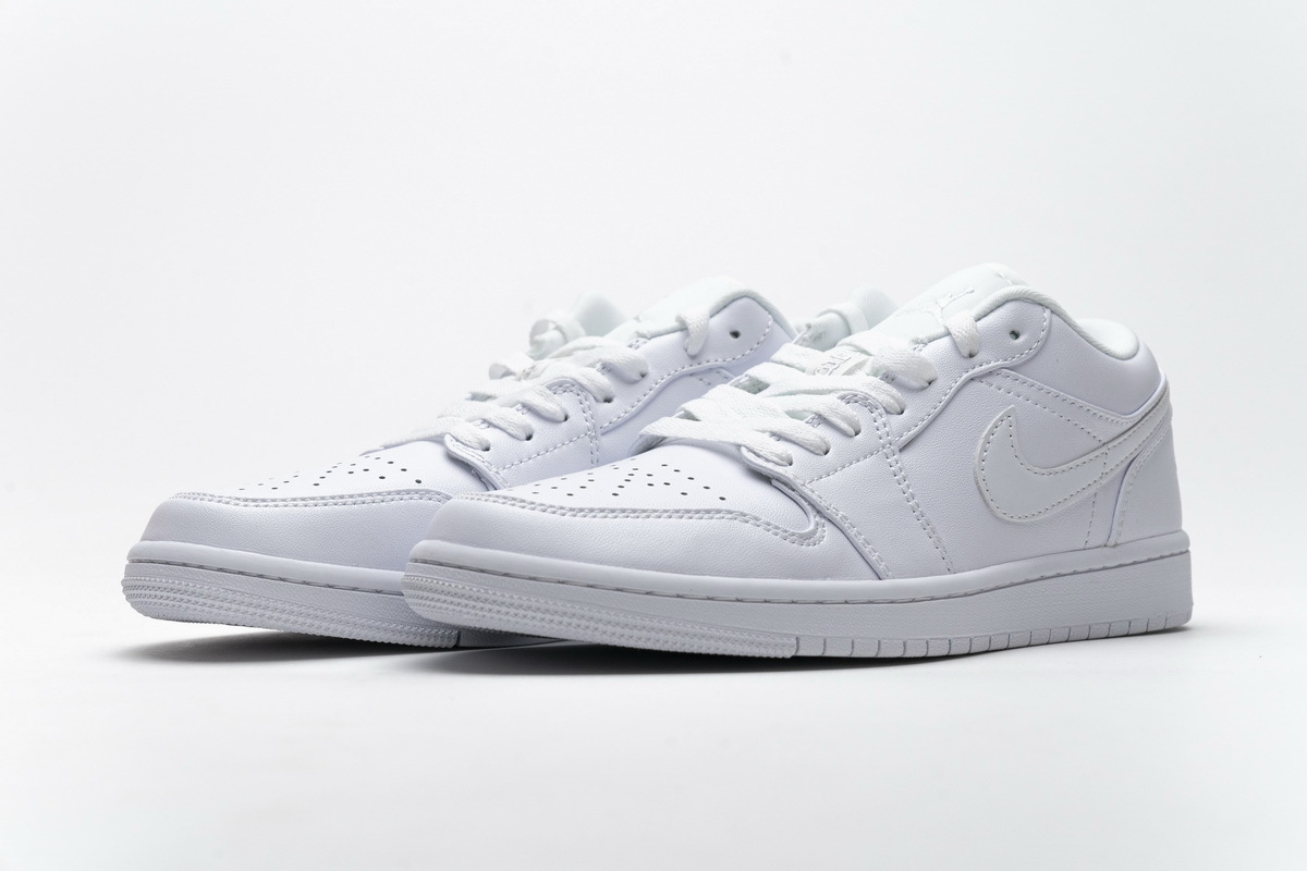  BootsMasterLin Jordan 1 Low White (2015), 553558-120 the best replica sneaker 