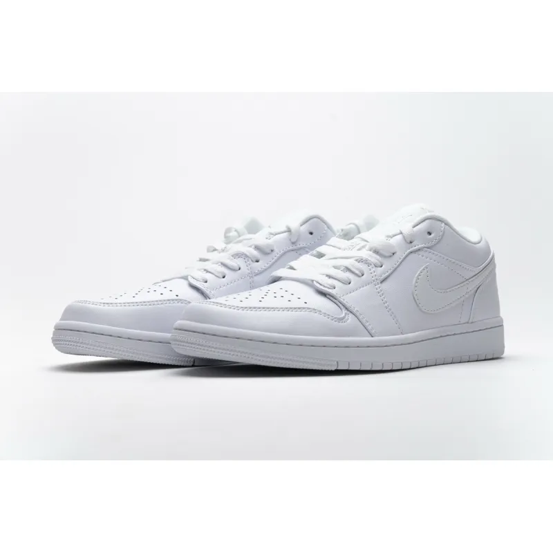  BootsMasterLin Jordan 1 Low White (2015), 553558-120 the best replica sneaker 