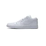  BootsMasterLin Jordan 1 Low White (2015), 553558-120 the best replica sneaker 