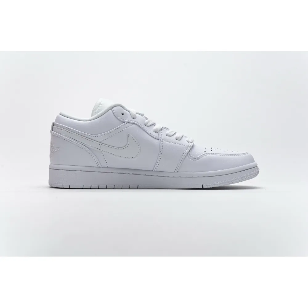  BootsMasterLin Jordan 1 Low White (2015), 553558-120 the best replica sneaker 