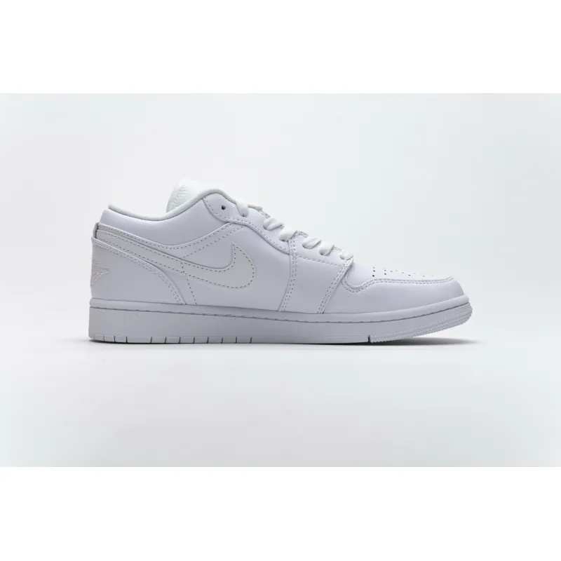  BootsMasterLin Jordan 1 Low White (2015), 553558-120 the best replica sneaker 