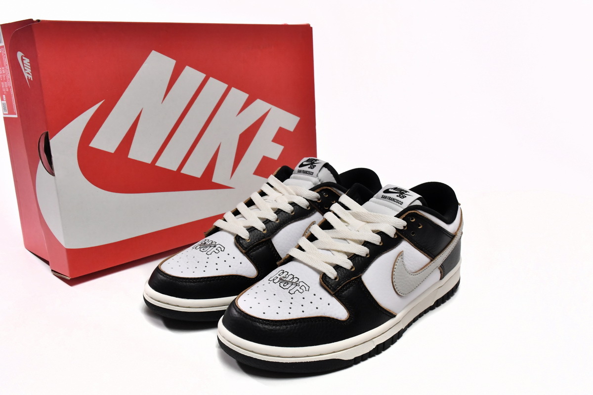 PKGoden  SB Dunk Low HUF San Francisco,FD8775-001