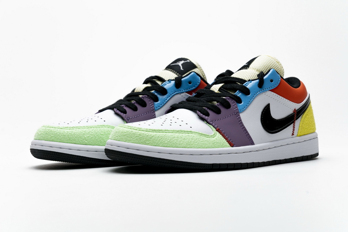  BootsMasterLin Jordan 1 Low SE Multi-Color (W), CZ3572-104 the best replica sneaker 