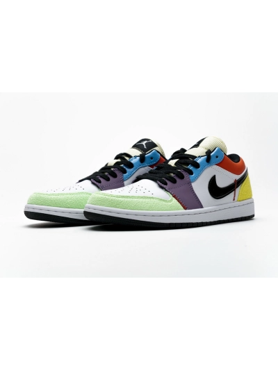 POP Jordan 1 Low SE Multi-Color (W), CZ3572-104 01