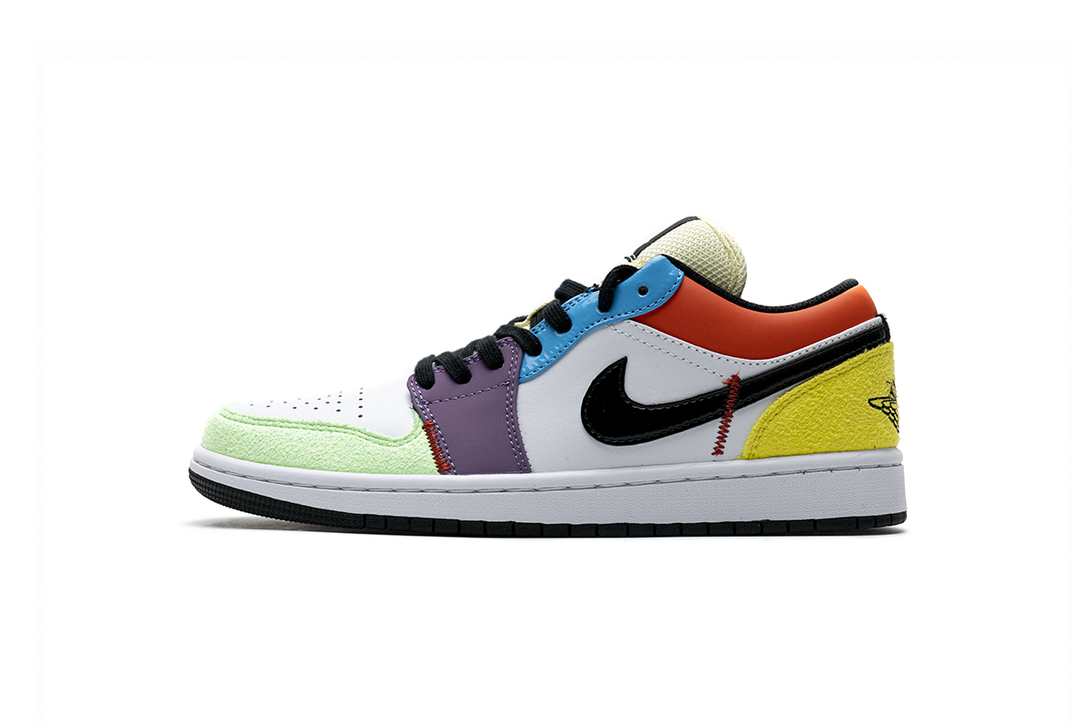  BootsMasterLin Jordan 1 Low SE Multi-Color (W), CZ3572-104 the best replica sneaker 