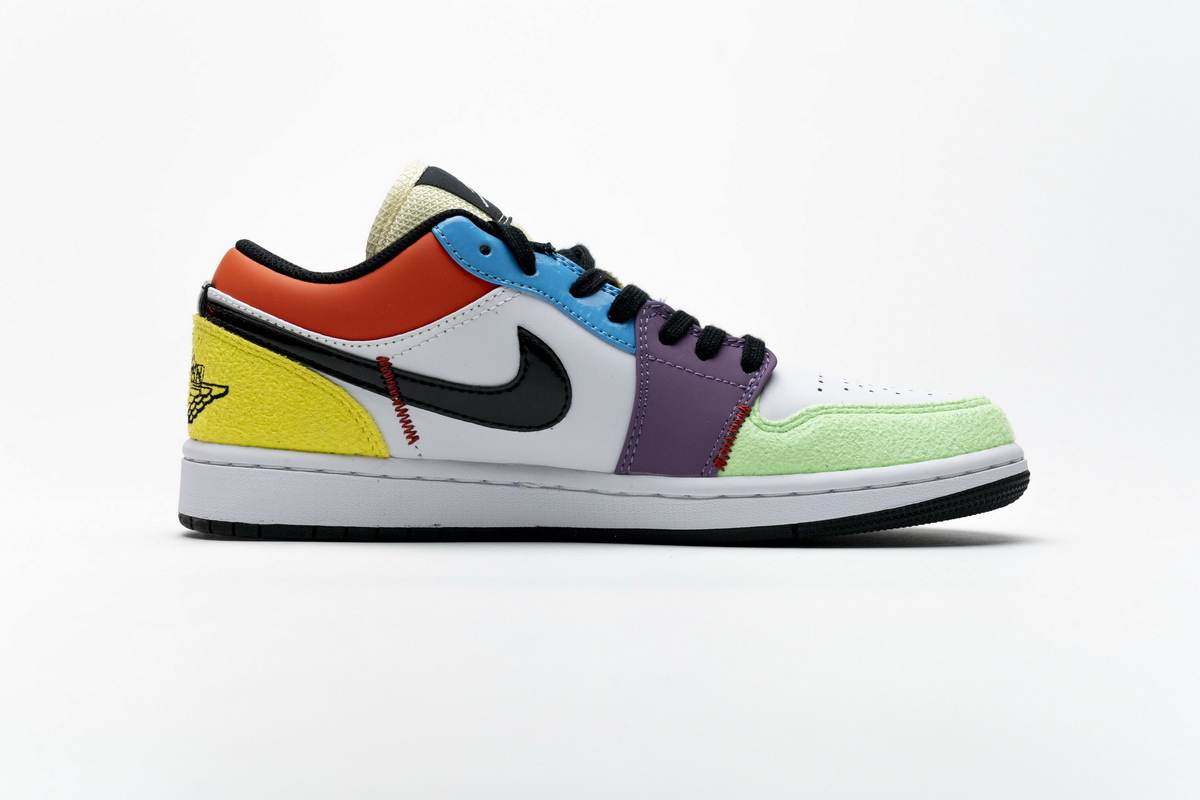  BootsMasterLin Jordan 1 Low SE Multi-Color (W), CZ3572-104 the best replica sneaker 